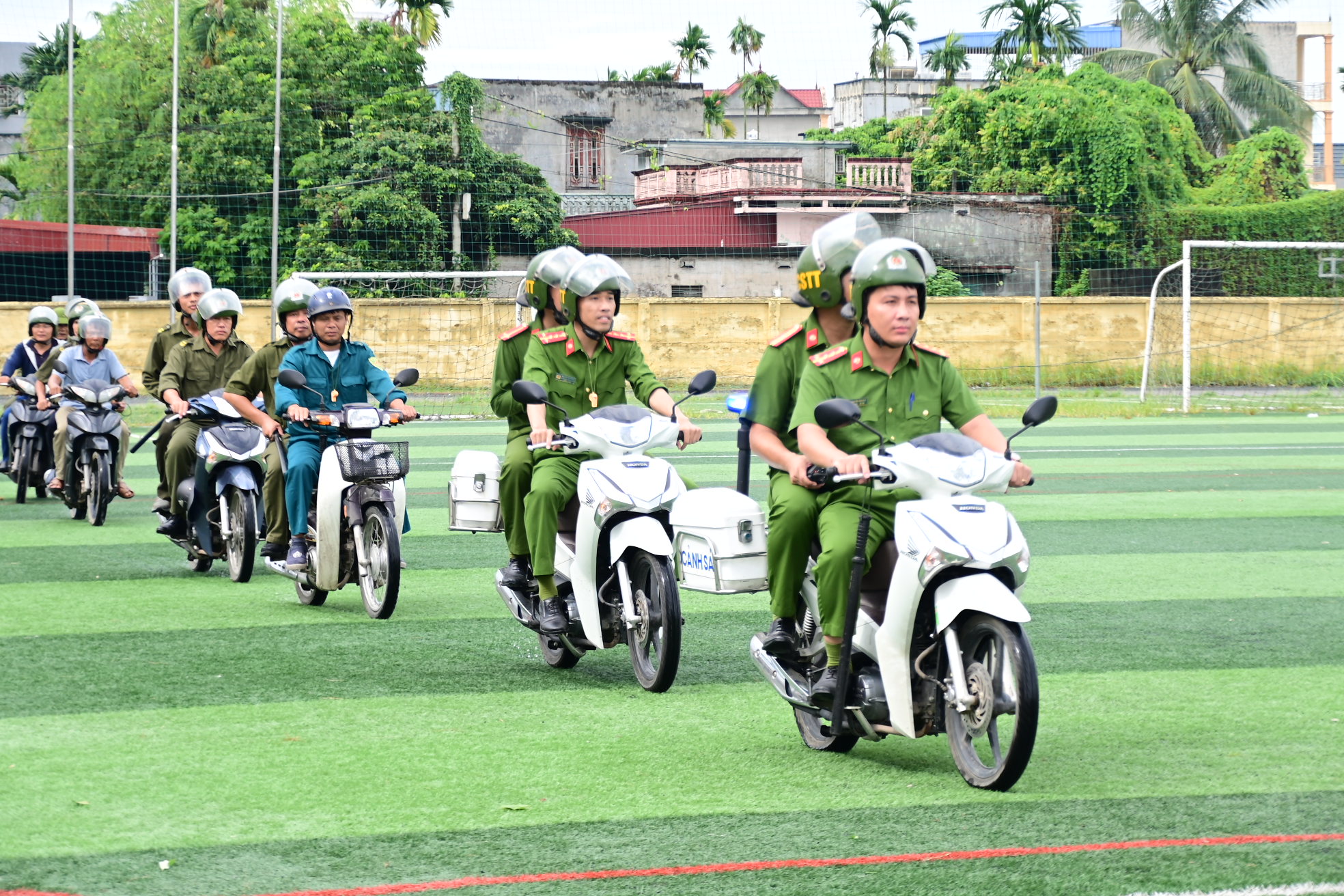 Lực lượng Công an xã tiếp nhận, xử lý 34 vụ việc liên quan đến an ninh trật tự